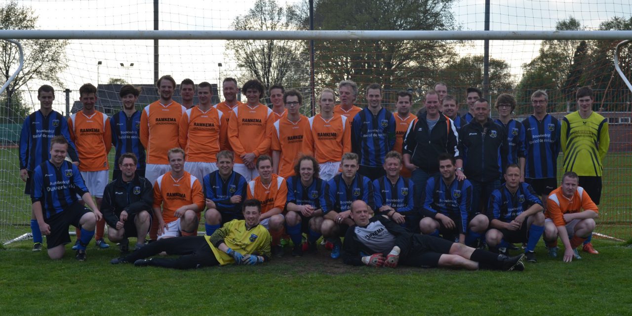 Sportieve derby Trinitas met gezellige muzikale derde helft